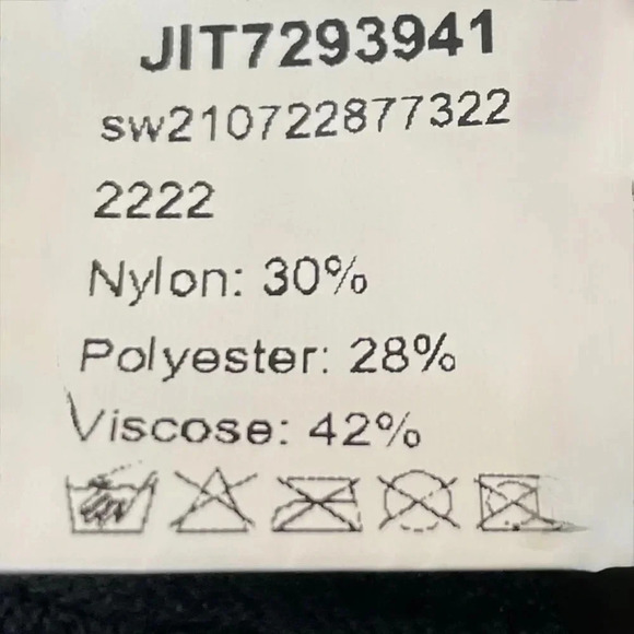 SHEIN, Pleated Flowy Skater Pull-On Skirt Color Black, Size 6 Elastic Wa… - Picture 7 of 8